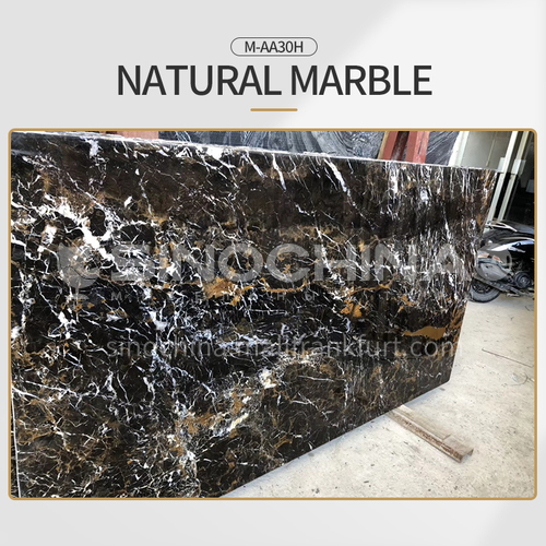 Modern light luxury black natural marble M-AA30H